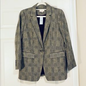 Plaid Blazer